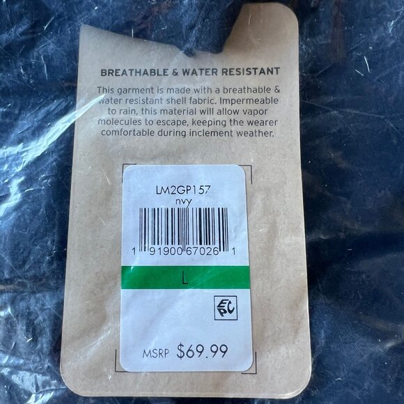 Levi's Men's Hooded SoftShell Jacket Olive Green Size Large - Picture 3 of 5